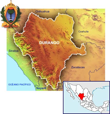 Mapa De Durango